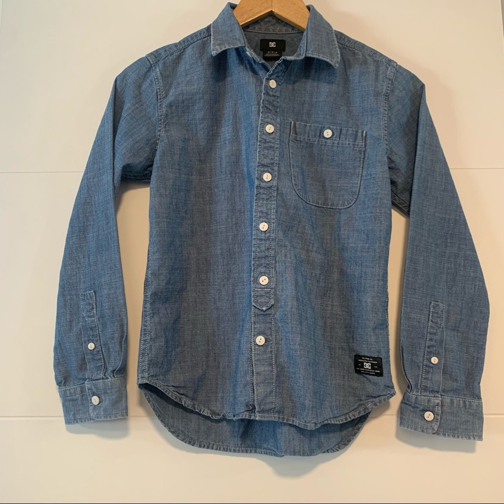 DC | Denim-like Button Up